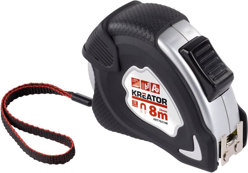 Magnetisches Aluminium-Maßband Kreator 8m