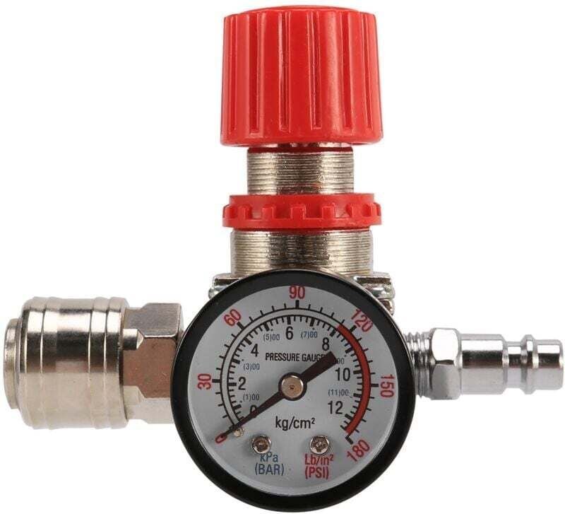 Druckregler-Reduzierventil für Luftkompressor, 12-bar-Anschluss