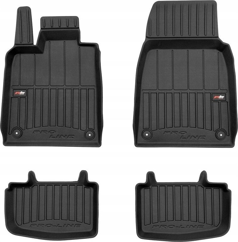 GUMMIMATTEN UND FUSSMATTEN PORSCHE TAYCAN ab 2020 - 3D MULDE