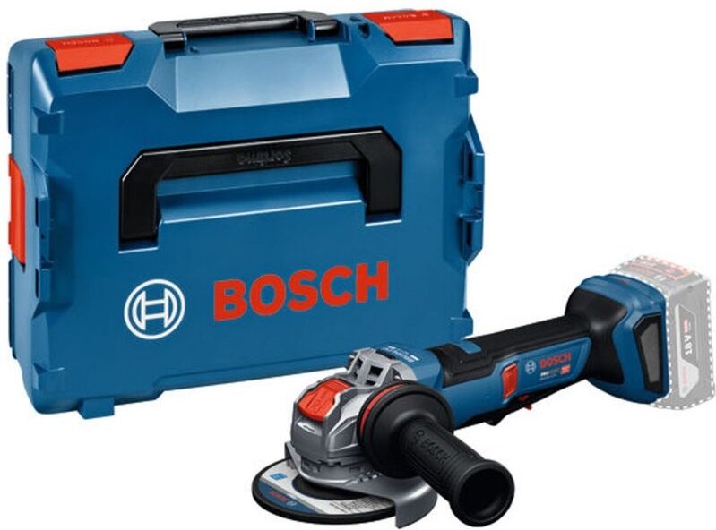 Bosch Professional Bosch Akku-Winkelschleifer mit X-LOCK GWX18V-11PS, incl. Zubehör, L-BOXX