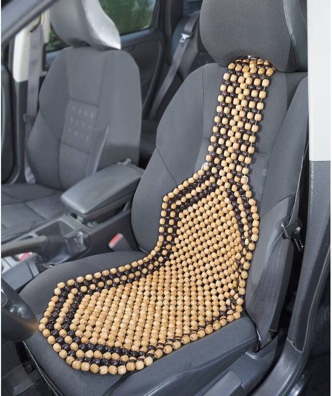 HP Autozubehör Kühlsitzauflage 0323212 Holz, Braun