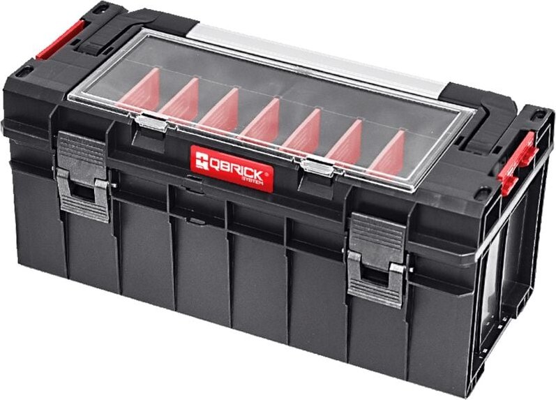 Pro 600 Expert Werkzeugkoffer modularer Organizer 545 x 270 x 246 mm 22 l stapelbar IP54 - Qbrick System