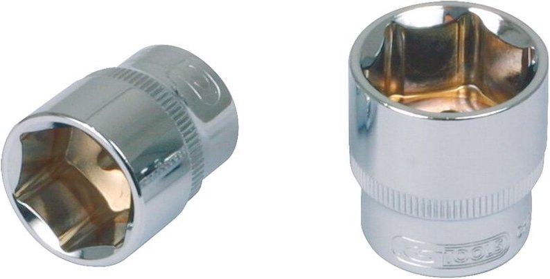 KS-Tools 918.3909 3/8" CHROME+ 6kant-Stecknuss,3