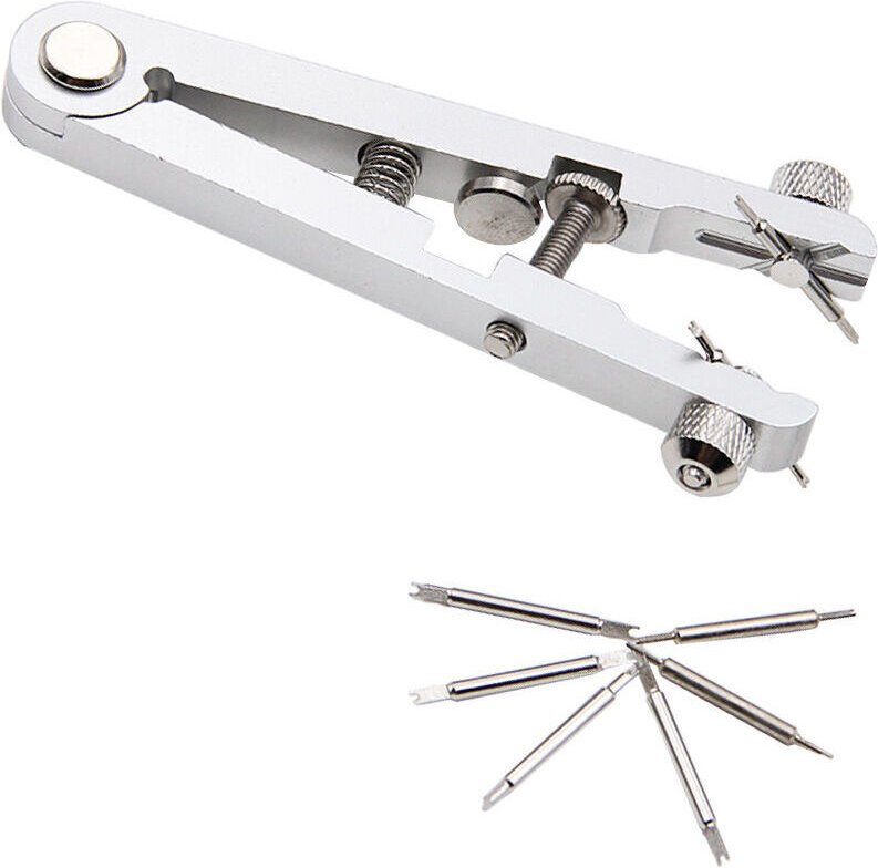 Uhrenwerkzeug 6825 Armbandentferner mit Federclip Armbandverstellwerkzeug