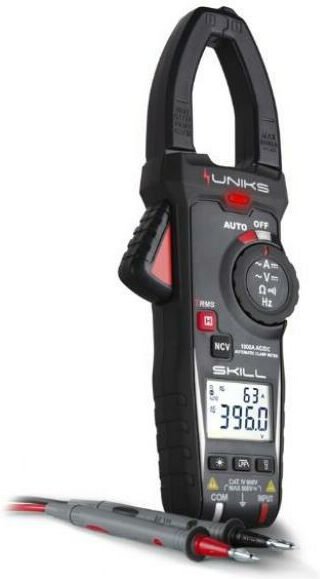 Uniks - Trms skill stromzange - bis zu 1000a ac/dc - automatisch