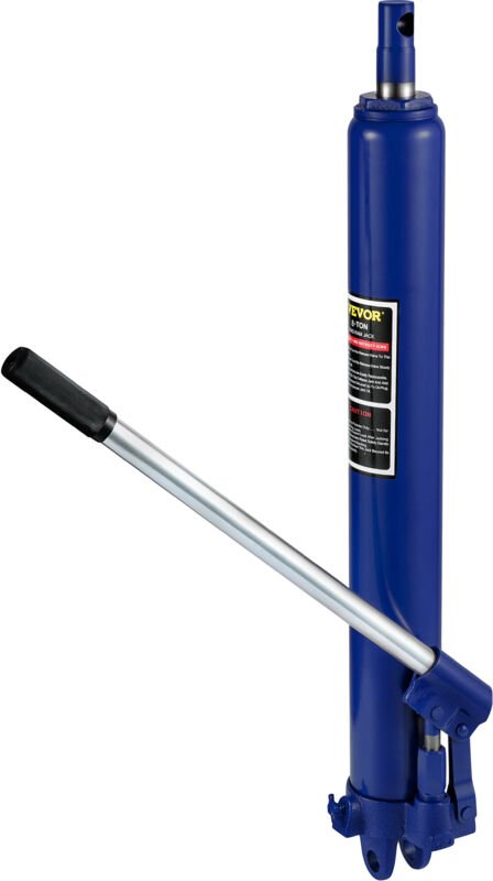 Mophorn - vevor Hydraulischer langer Rammenheber, 8 Tonnen/17363 lbs Kapazität, mit Einzelkolbenpumpe und Gabelkopfbasis...