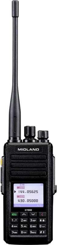 Midland Midland CT990-EBR Amateurfunkgerät, 10W Dualband C1339.02 Amateur-Handfunkgerät