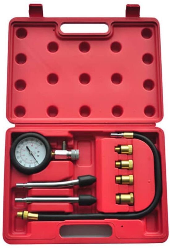 9-tlg. Kompressionstester-Set für Benzinmotoren Vidaxl