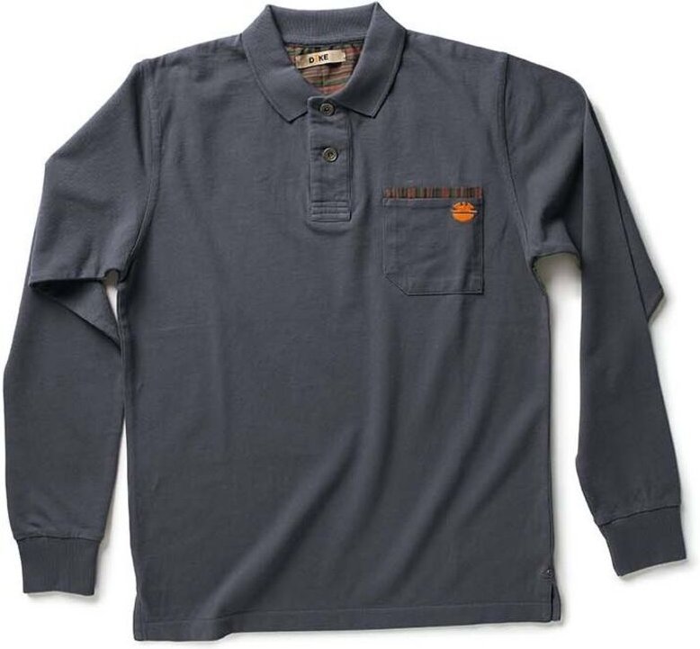 Langarm-Arbeitspolo POST - Pulver M