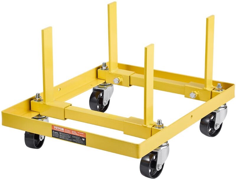 Motorständer Motorhebewagen (340 kg belastbar) mit einstellbarer Breite & Länge, Hochleistungs-Motorhalterung aus Stahl ...