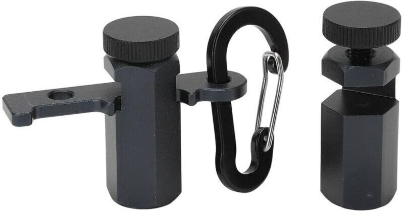 Treppenlehre-Schablone, quadratische Treppenlehre mit Halterung und Karabinerhaken, quadratische Treppenlehre aus Alumin...