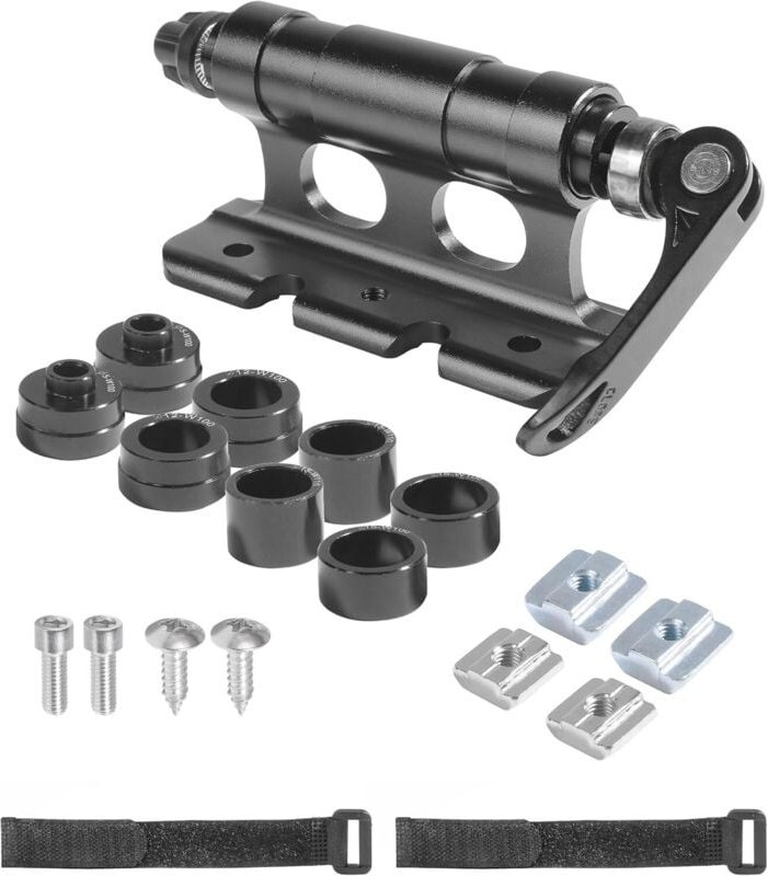 Fahrradgabelhalterung, universelle Schnellspann-Fahrradgabelhalterung mit Adaptern, Fahrradträger, Autofahrradhalterung,...