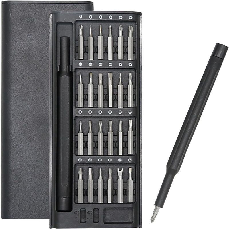 28-in-1-Präzisionsschraubendreher-Set – kleiner Mini-Magnetschraubendreher – Reparatur-Werkzeugset für Laptop, Telefon, ...