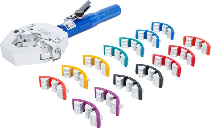 Bgs Technic - Crimpzangen-Satz hydraulisch für Pressanschlüsse an Schlauchleitungen