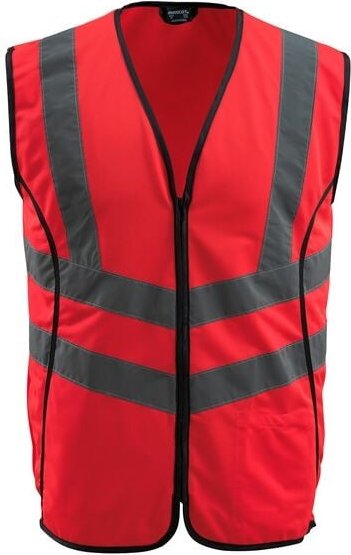 Safe Supr. Warnweste Wingate Gr. l hi-vis rot 50145-982 - Mascot
