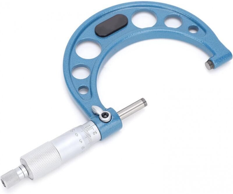 Spiralmikrometer, Außendurchmesser der mechanischen Struktur, spiralförmiges Messinstrument 50-75 mm