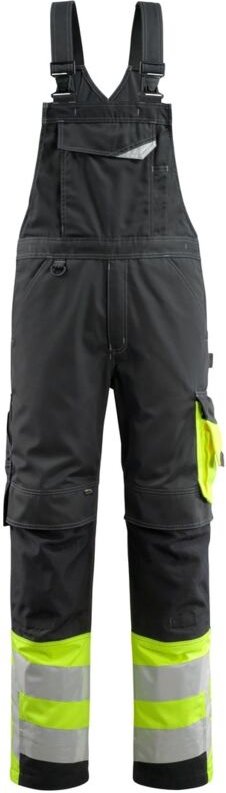 Mascot-15669-860 Sunderland Latzhose Safe Supreme Gr. 82C60 schwarz/hi-vis gelb