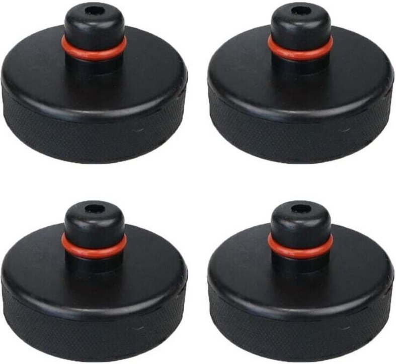 Pad für Tesla, kompatible Pad-Teile, Tesla Model 3/S/X/Y-Pads, kompatibles Wagenheber-Hebepad mit Box (4 Stück), Hebekei...