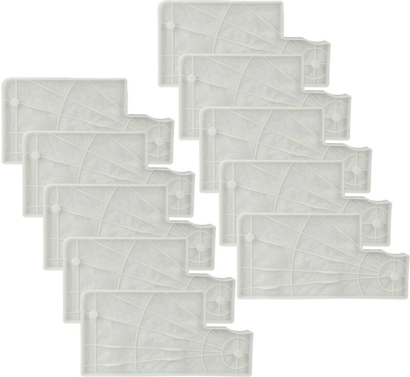 vhbw 10x Motorschutz-Filter Ersatz für Tornado K57316110 für Staubsauger