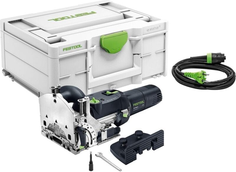Festool Domino-Dübelfräse DF500 RQ-Plus Dübelfräse für Holzverbindungen, 420W