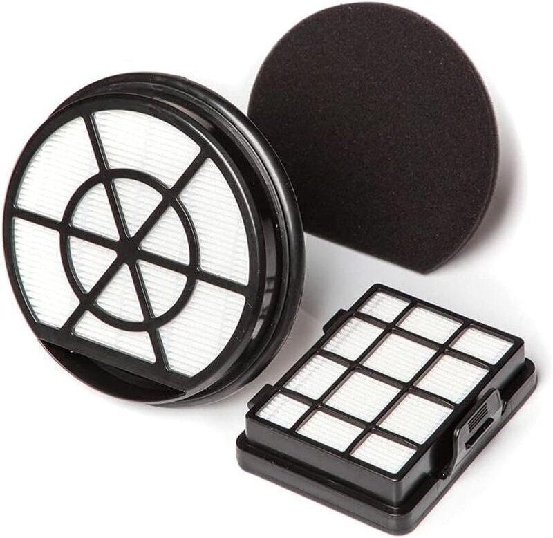 BBZ152EF Zubehörset für beutellose Kanisterstaubsauger der Serie 2, bestehend aus 2 EPA-Filtern und 1 Schaumstofffilter,...