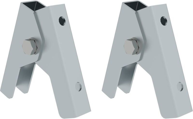 Munk - Günzburger Steigtechnik 2x Scharnier für Aluminium-Sprossen-Stehleiter - 019262