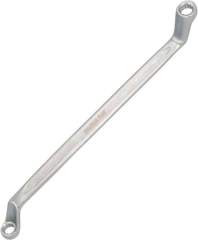 WOLFPACK LINEA PROFESIONAL Schraubenschlüssel Opened Ring Spanner Plus Chrom-Vanadium Stahl 6x7 DIN 838, Doppelringschlü...