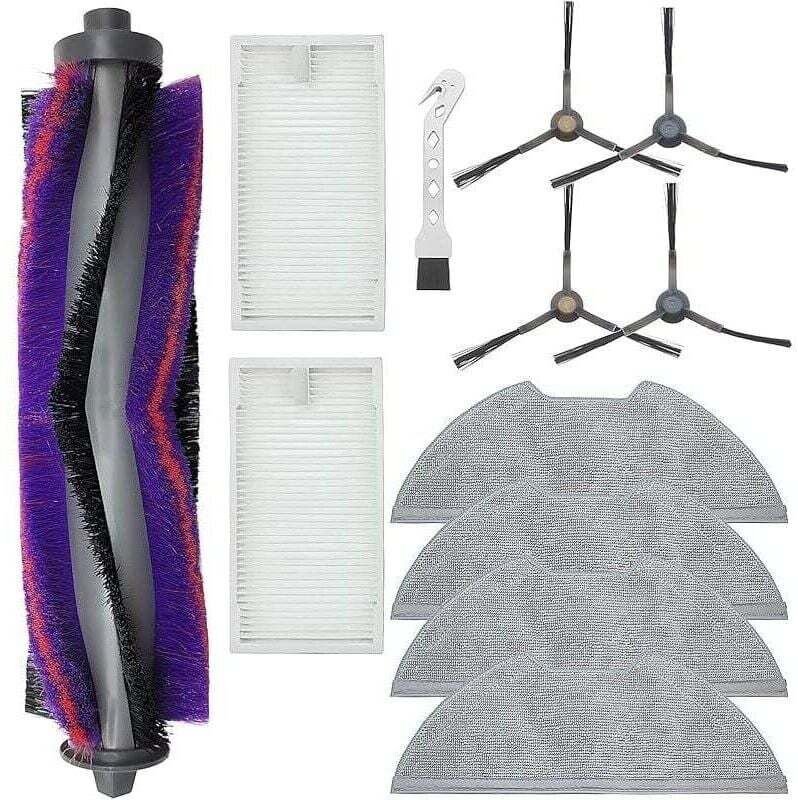 Zubehörset für Eureka NERE10s E10S, XU, U200Bu200Bu200Bu200B für Obode A8 A8 Plus, für Midea M9 Staubsauger-Ersatzteile,...