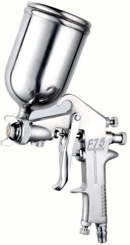 Lackierpistole mit Saugnapf, 1,5 mm Edelstahldüse und 750 ml Fassungsvermögen – Lackierwerkzeug für Automöbel, Auto,