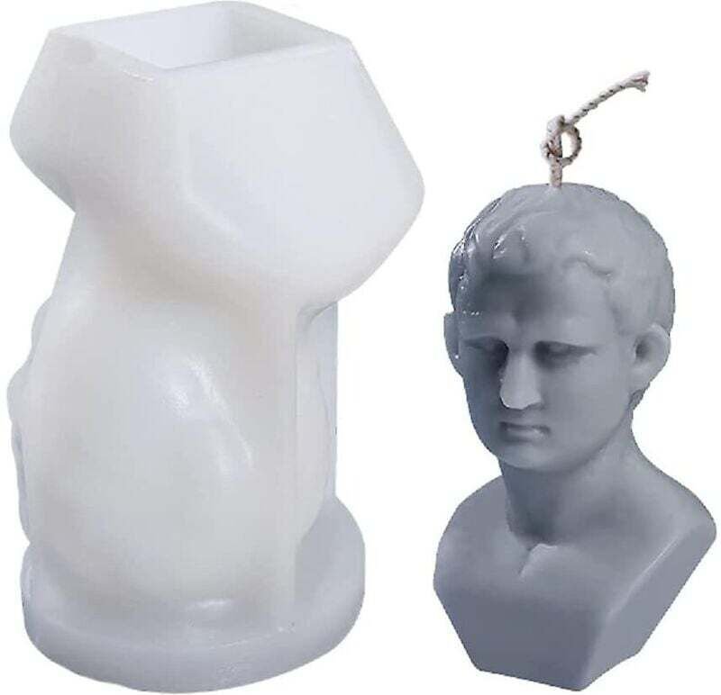 Silikon-Kerzenform, 3D-Büstenform