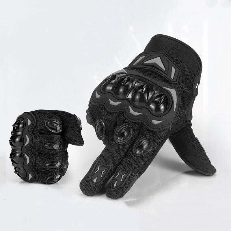 Motorradhandschuhe, Touchscreen-kompatible Langfingerhandschuhe für Rennsport, Mountainbiken, Klettern, Jagen, Motocross...