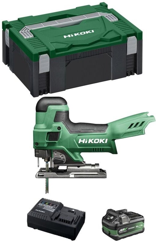 Stichsäge HIKOKI CJ18DBA1X (1 x 2,5Ah/5,0Ah + UC18YSL3 + Koffer HSC II)