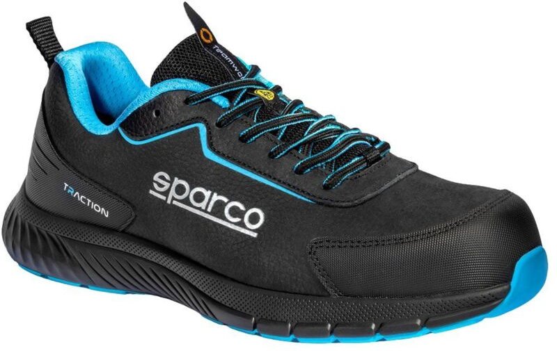 Sparco Takuma ESD S3S SR FO HRO SC Sicherheitsschuhe - 41 EU - Schwarze