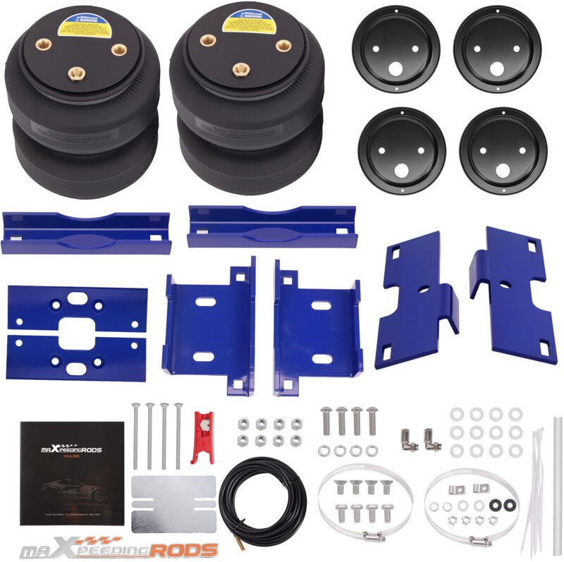 2x Luftfederung Hinten + Halterungen Kit for Ford Transit 150 250 350 2015-2024
