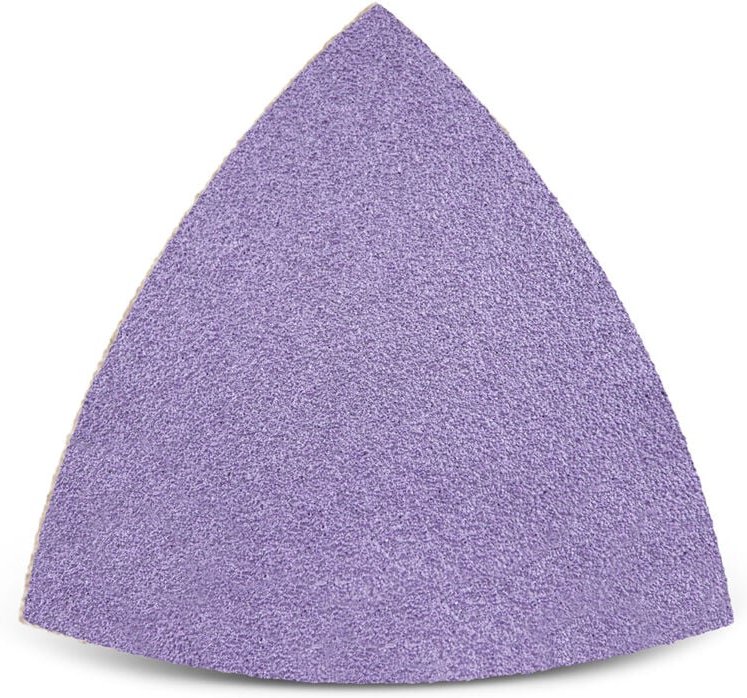 Purple hd Klett-Schleifblätter, 82 mm, f. Deltaschleifer, Keramik-Mix (50 Stk.) K60 - Menzer