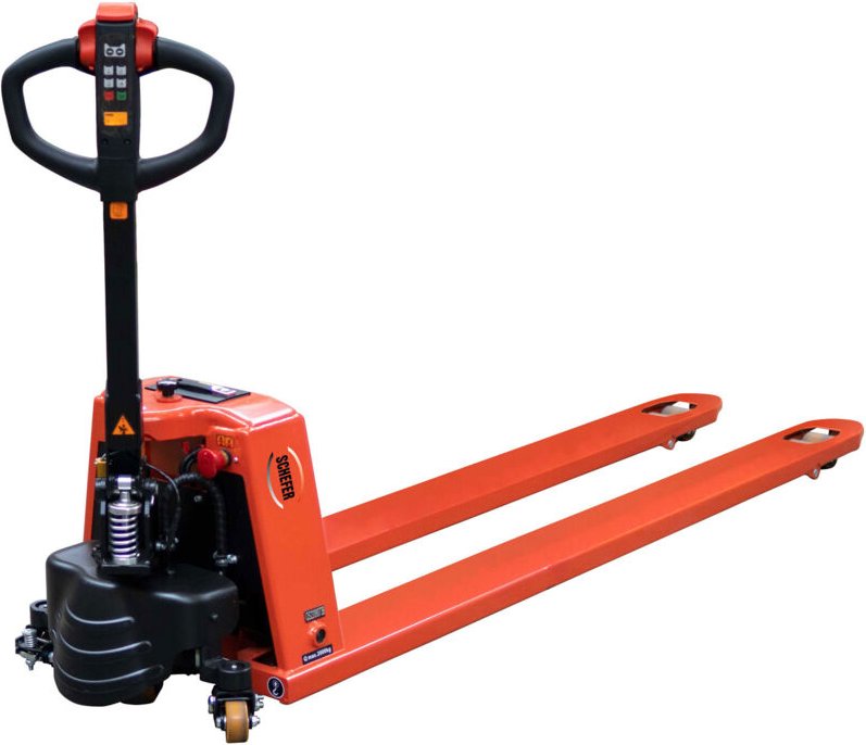 Schefer Elektrohubwagen EHW Eco Plus Sonderlänge Tragkraft 1500kg Gabellänge 1500 mm