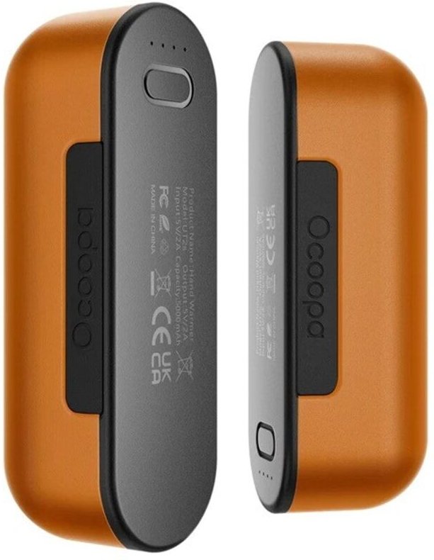 Ocoopa UT2s elektronischer Handwärmer orange.