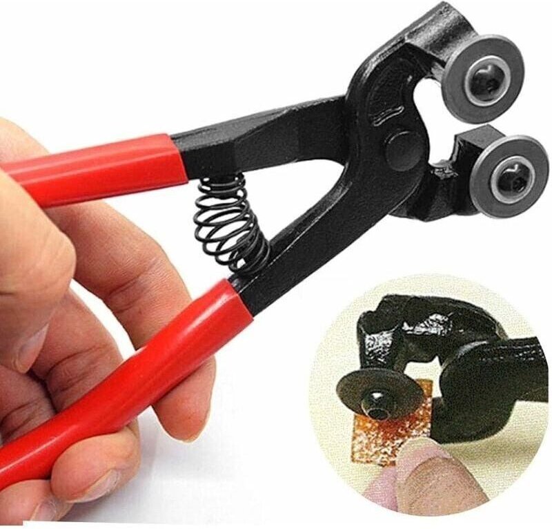 Hochleistungsfähige Mosaikzange aus Titan zum Schneiden von Glas, Fliesen und Keramik, 200 mm