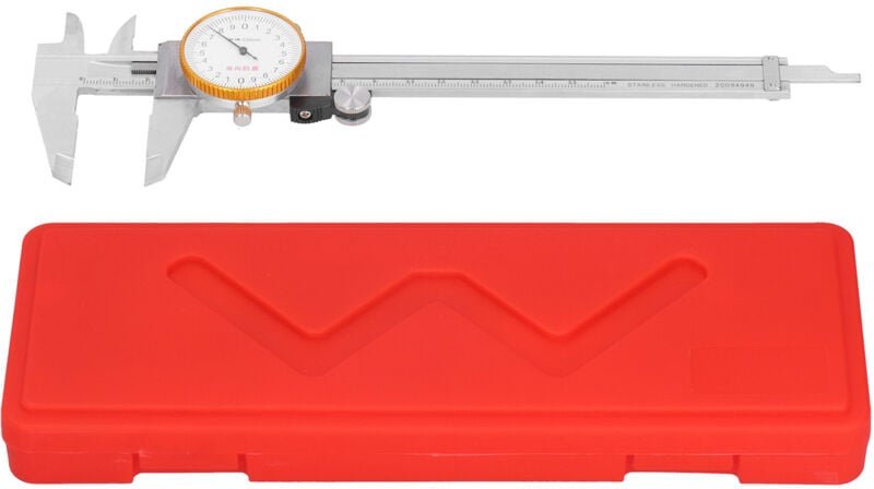 0,02 Skalenrechner, praktischer Nonius-Messschieber aus Edelstahl zur Messung von Außendurchmessern.