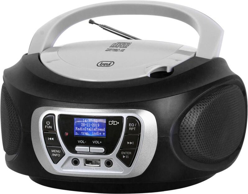 Cmp 510 dab Digital 3 w dab, dab+, fm Black MP3 Playback - Trevi