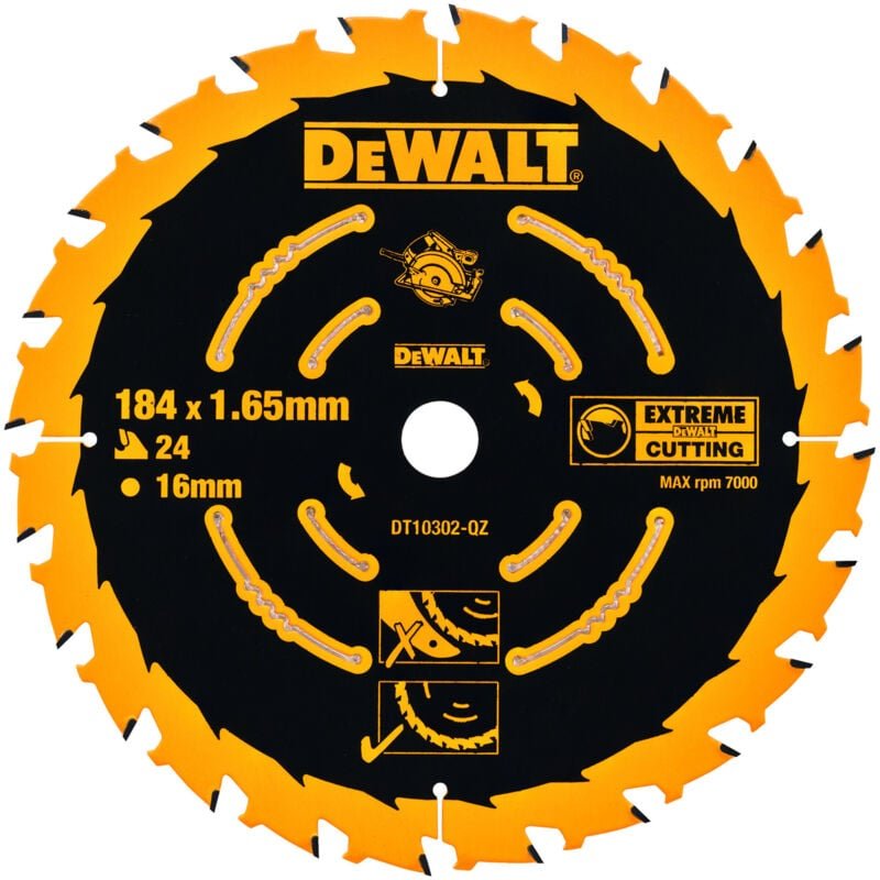 Kreissägeblatt elite 184 x 16 mm/ 40 wz - Dewalt