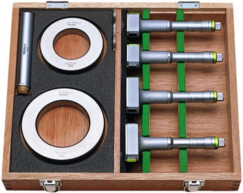 Mitutoyo - 3-Linien Innenmessschr. Holtest im Satz 50-100mm (4 Stk.)