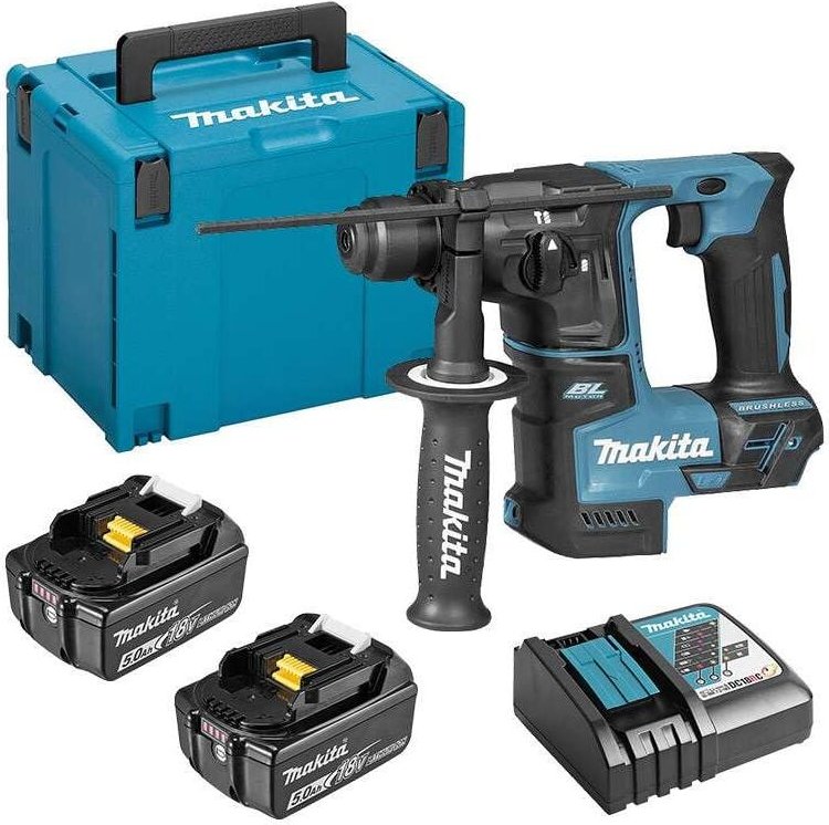 Makita - SDS-Plus Bohrhammer 18V lxt 1,2 j (2x5,0 Ah) in makpac DHR171RTJ