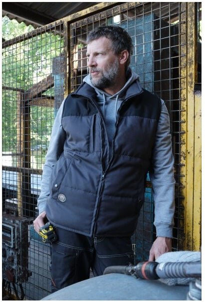 Weste Bosseur Berni - Graphit/Schwarz - xl - 11905-004