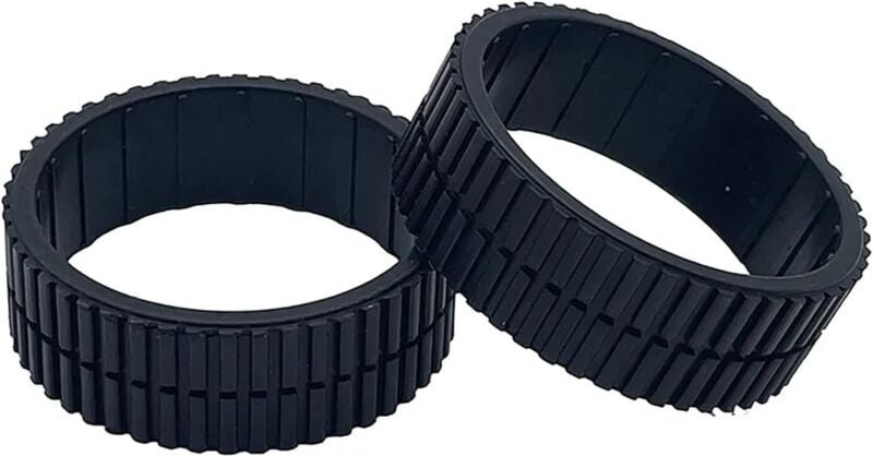 Shining House - 2PCS Gummiräder Reifen Ersatz für iRobot Braava 380T, 390T, 375T, 380, 390, 320, 321, Mint Plus 5200, 42...