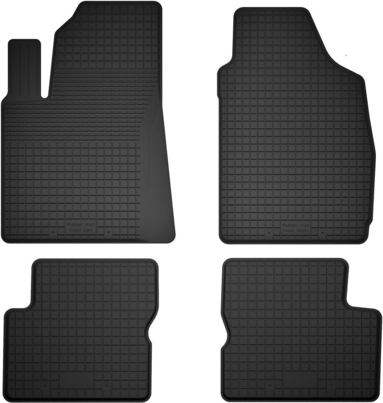 Gummi-Automatten, 4er-Set, Universalmodell: Fiat Panda III Fließheck (2012-)