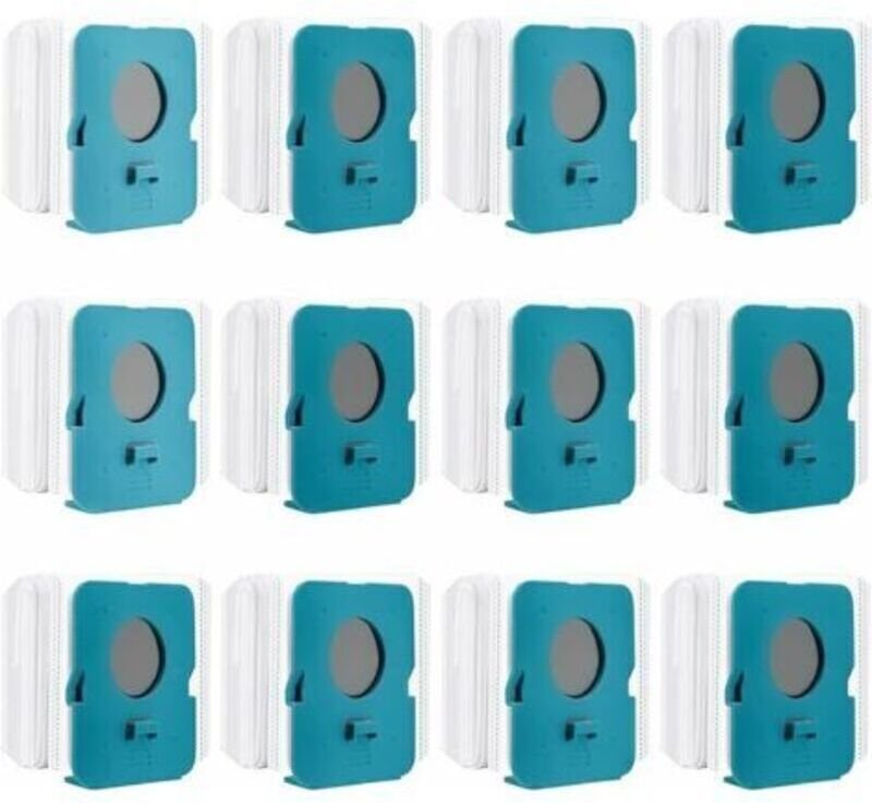 12-teiliges Clean Station Staubbeutel-Set für Samsung Bespoke Jet VCA-ADB95, VS20A95923W, Ersatz-Staubsaugerbeutel