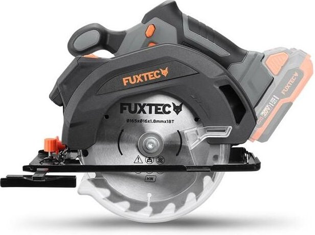 20V Akku Handkreissäge FX-E1CS20- Sägeblatt ø 165mm / Schnitttiefe 38-55mm / Schnittwinkeleinstellung - Kreissäge (ohne ...