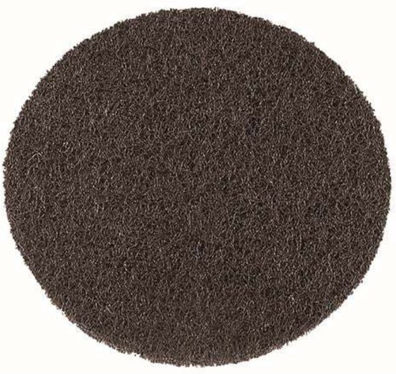 Haftschleifvlies ø 125 mm für Bohrmaschinenaufsätze - Wolfcraft