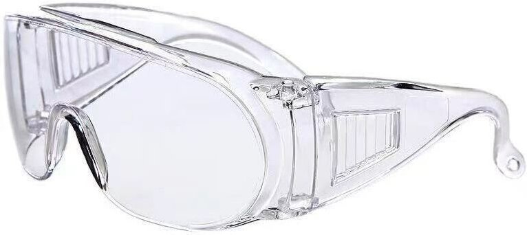 Schutzbrille mit Überzug, 1 Paar beschlagfreie Sicherheitsbrillen für Landwirtschaft, Industrie und Labore, einteilig, k...